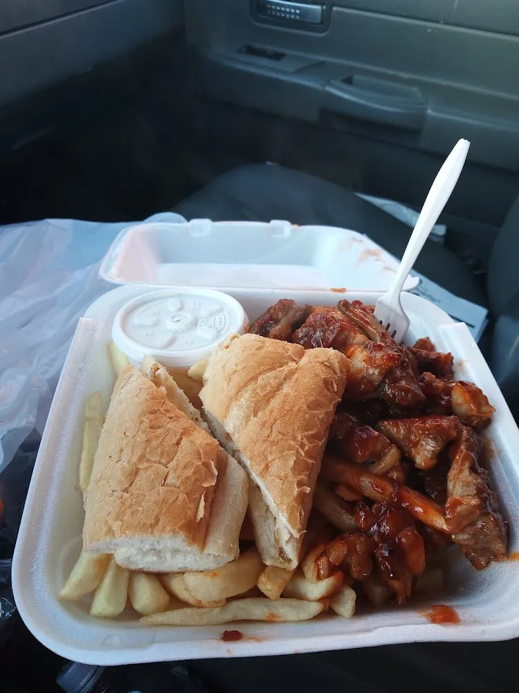 BBQ Rib Tips Dinner