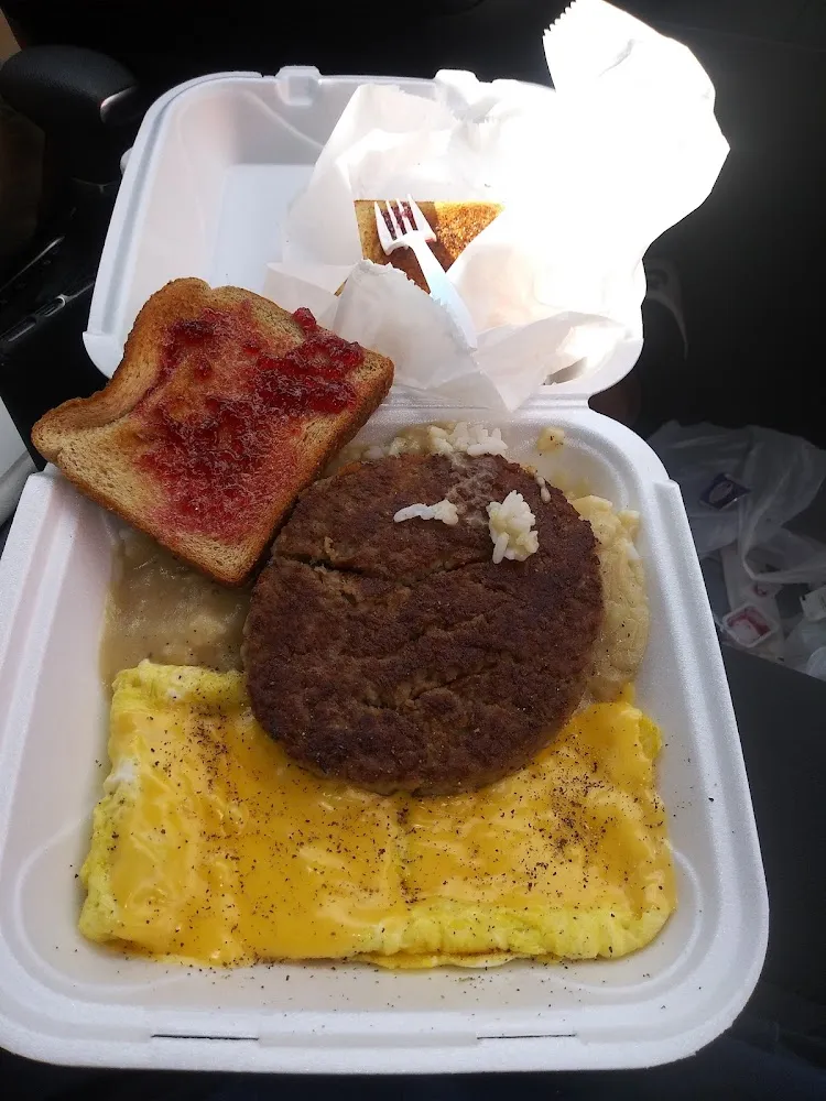 Chopped Steak and Eggs